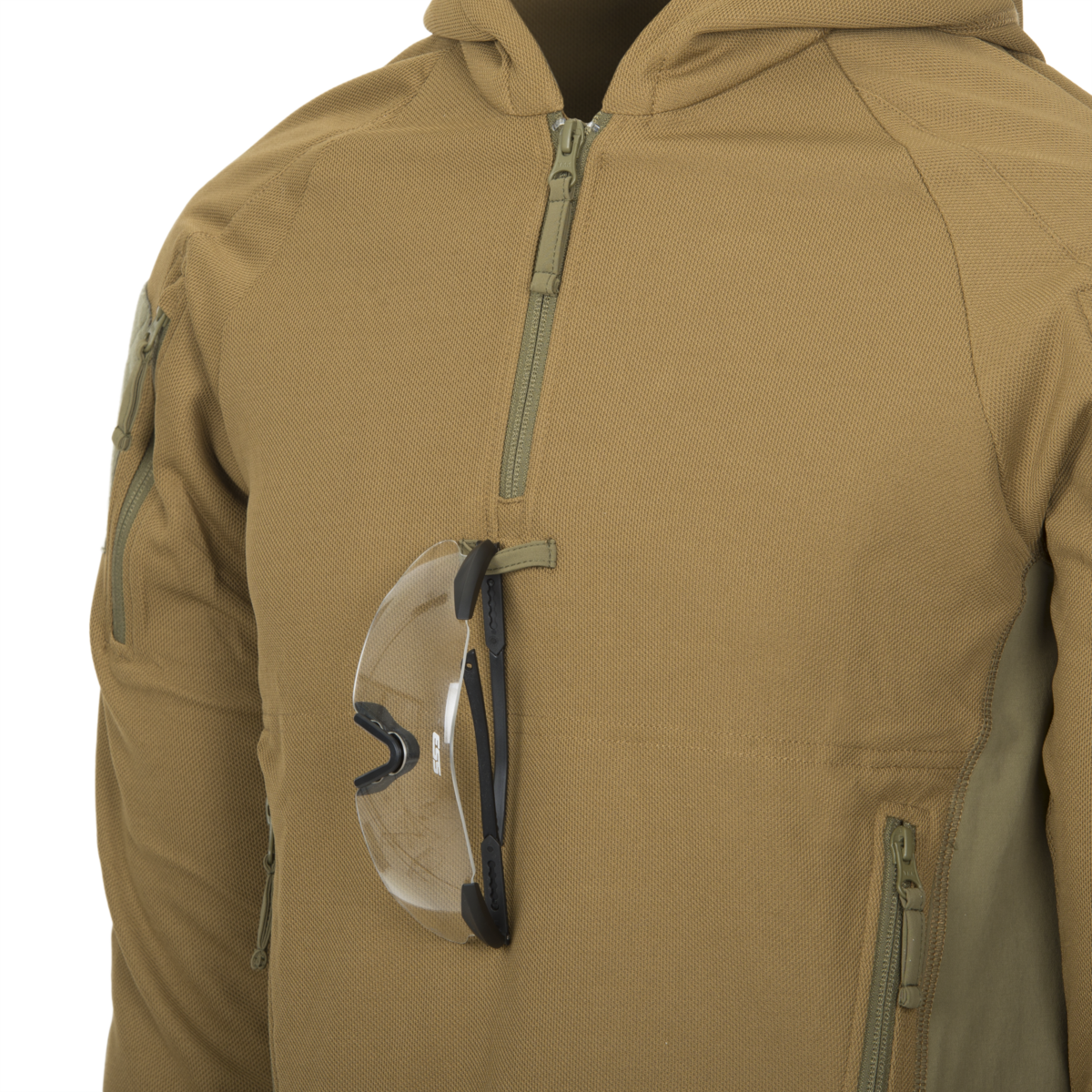 Bluză Tactică cu Glugă Helikon-Tex Range Hoodie TopCool Verde Olive