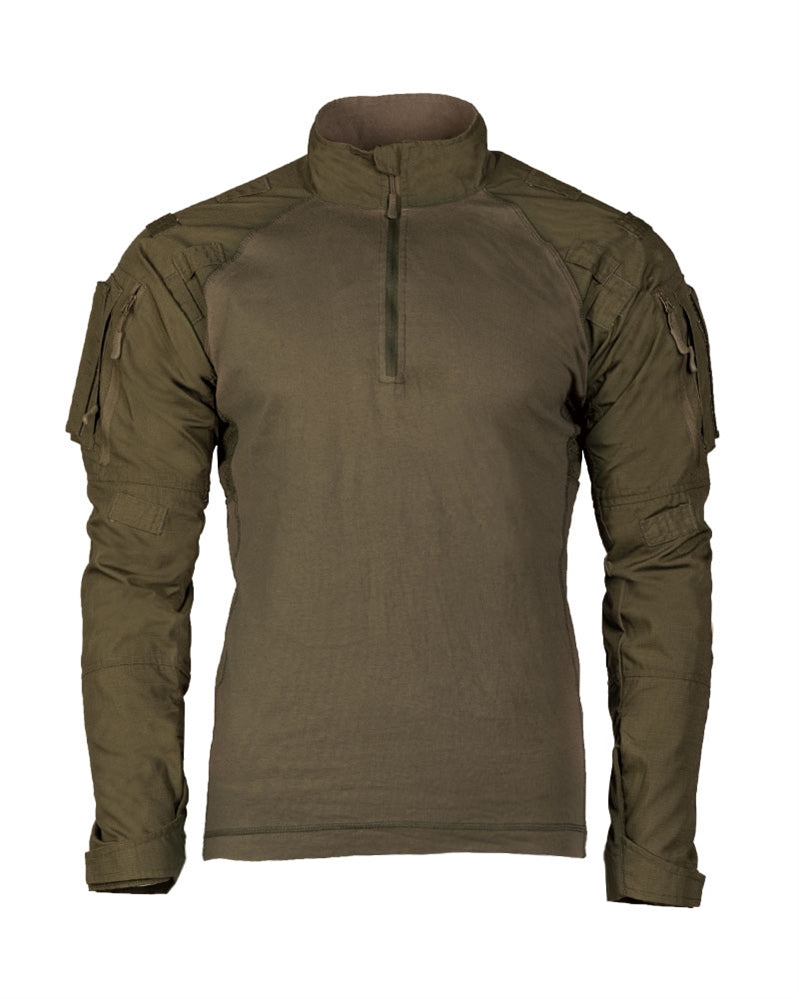 Bluză Tactică Mil-Tec Field Shirt 2.0 – Rip-Stop, Inserții Plasă, Oliv