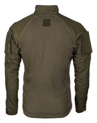 Bluză Tactică Mil-Tec Field Shirt 2.0 – vedere din spate cu panou velcro pe guler
