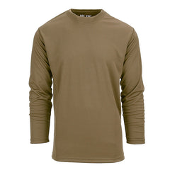 Bluza Tactica Quick Dry Maneca Lunga Coyote - Performanta Uscata si Libertate