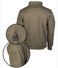 Bluză Tactică Ranger Green cu Fermuar – Funcționalitate Tactică în Teren sau Urban
