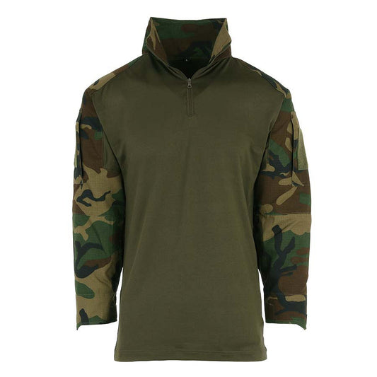 Bluza Tactică UBAC Woodland - Confort Extrem Sub Armură