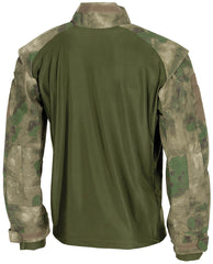 Bluză Tactică US HDT-camo FG MFHProfessional - Guler fermoar, Buzunare cot