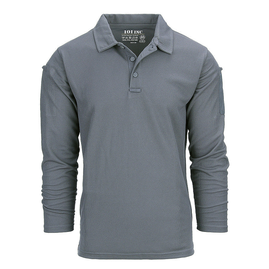 Bluza Tactical Quick Dry Grey - Confort Uscat Superior