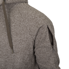 Bluză Tacticală cu Glugă Helikon-Tex Covert FullZip Melange Roșu