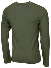 Bluză Termică Merino 50 Oliv FoxOutdoor - 50% Lână Merino, Termo-regulator