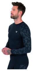 Bluză Termo Moto Dark Camo 2.0 Vanucci - Ușoară, Respirabilă