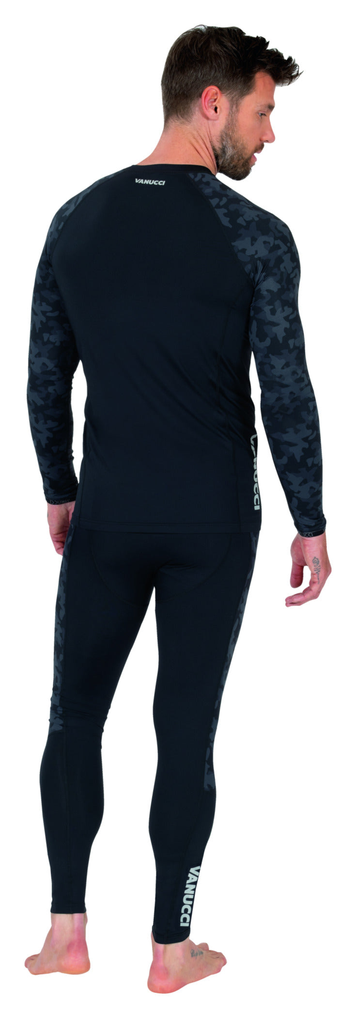 Bluză Termo Moto Dark Camo 2.0 Vanucci - Ușoară, Respirabilă