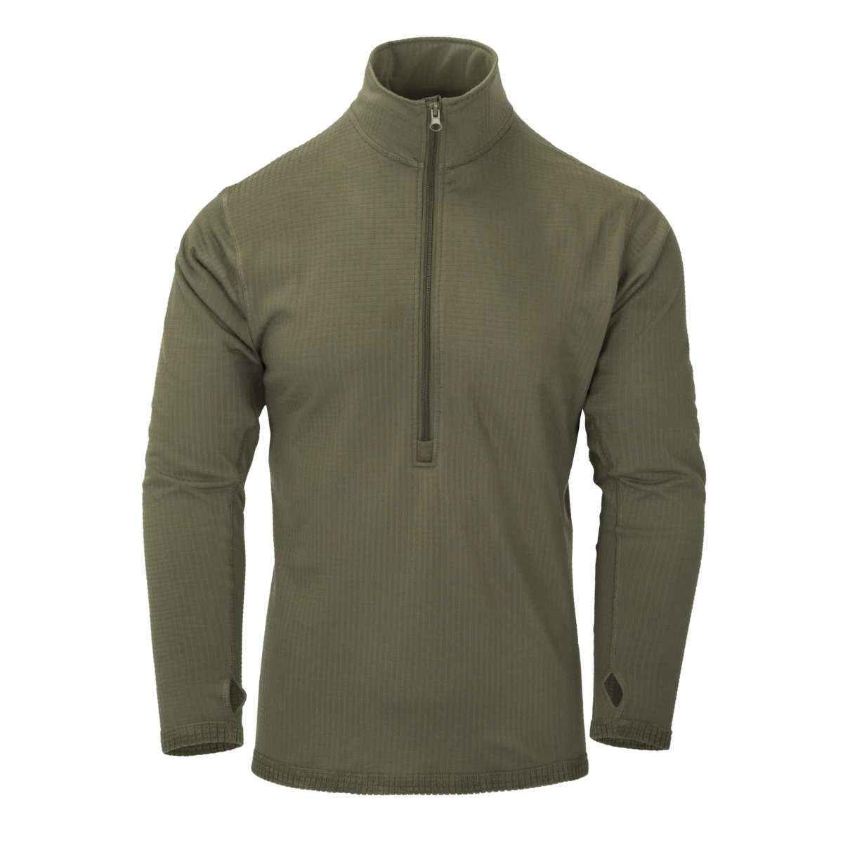 Bluză Termoactivă Helikon-Tex US LVL 2 Olive Green cu Fermoar