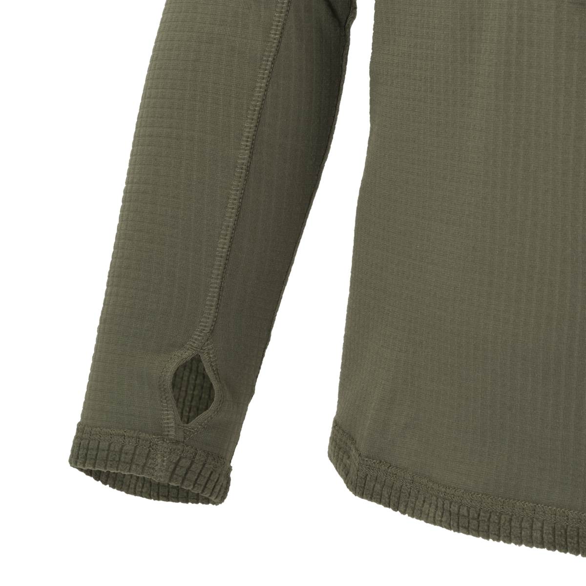 Bluză Termoactivă Helikon-Tex US LVL 2 Olive Green cu Fermoar