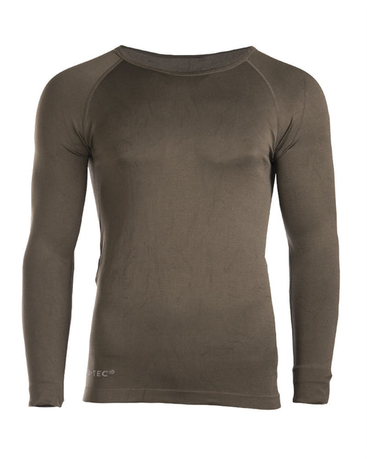 Bluză Termoactivă Mil-Tec Sport – Nailon cu Elastan, Oliv