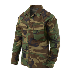 Bluză Uniformă Helikon-Tex PolyCotton Stretch Ripstop US Woodland