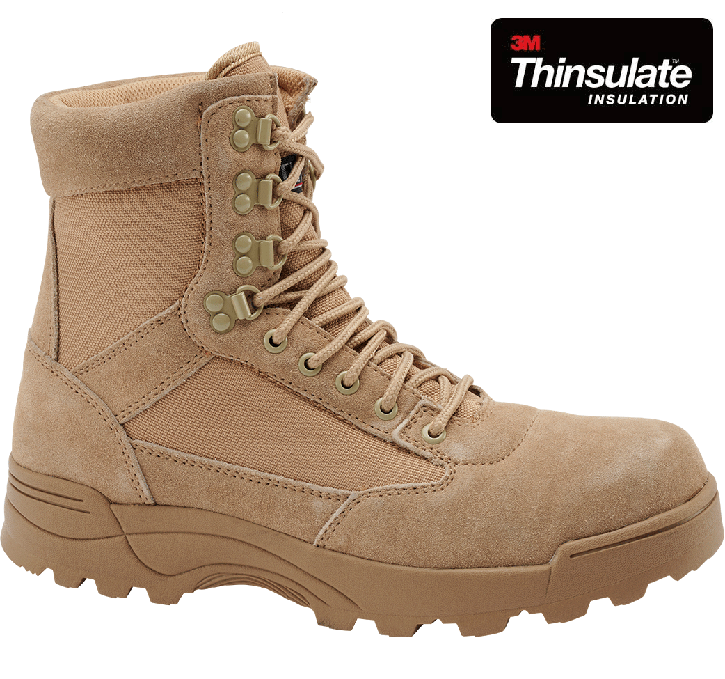 Bocanci 9 Eyelet Tactical Camel Brandit - Confort Tactic Zilnic