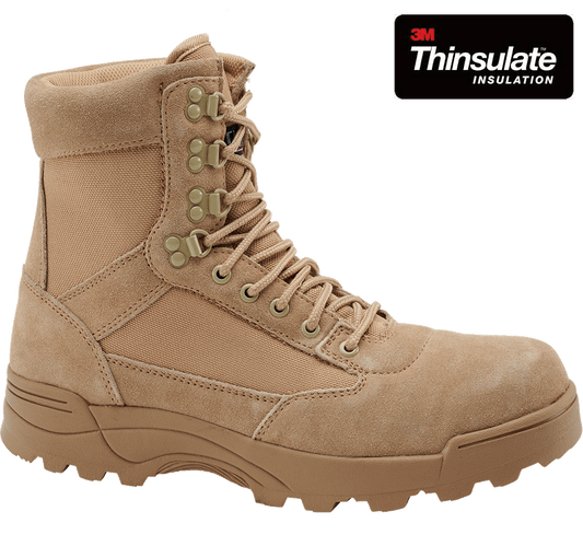 Bocanci 9 Eyelet Tactical Camel Brandit - Confort Tactic Zilnic