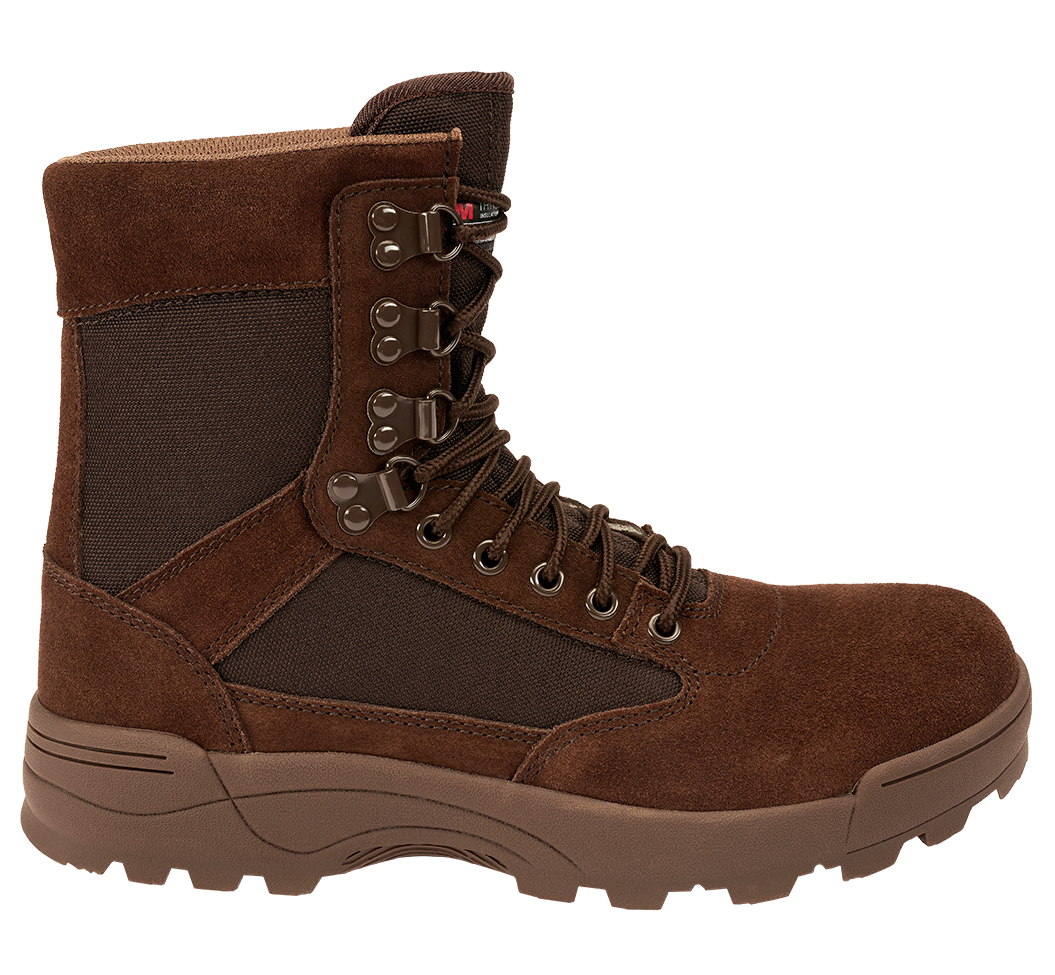 Bocanci 9 Eyelet Tactical Maro Brandit - Performanta Robusta