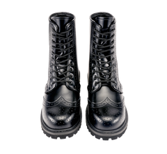 Bocanci Budapester Phantom 10 Eyelet Negru Brandit - Durabilitate la Extrem