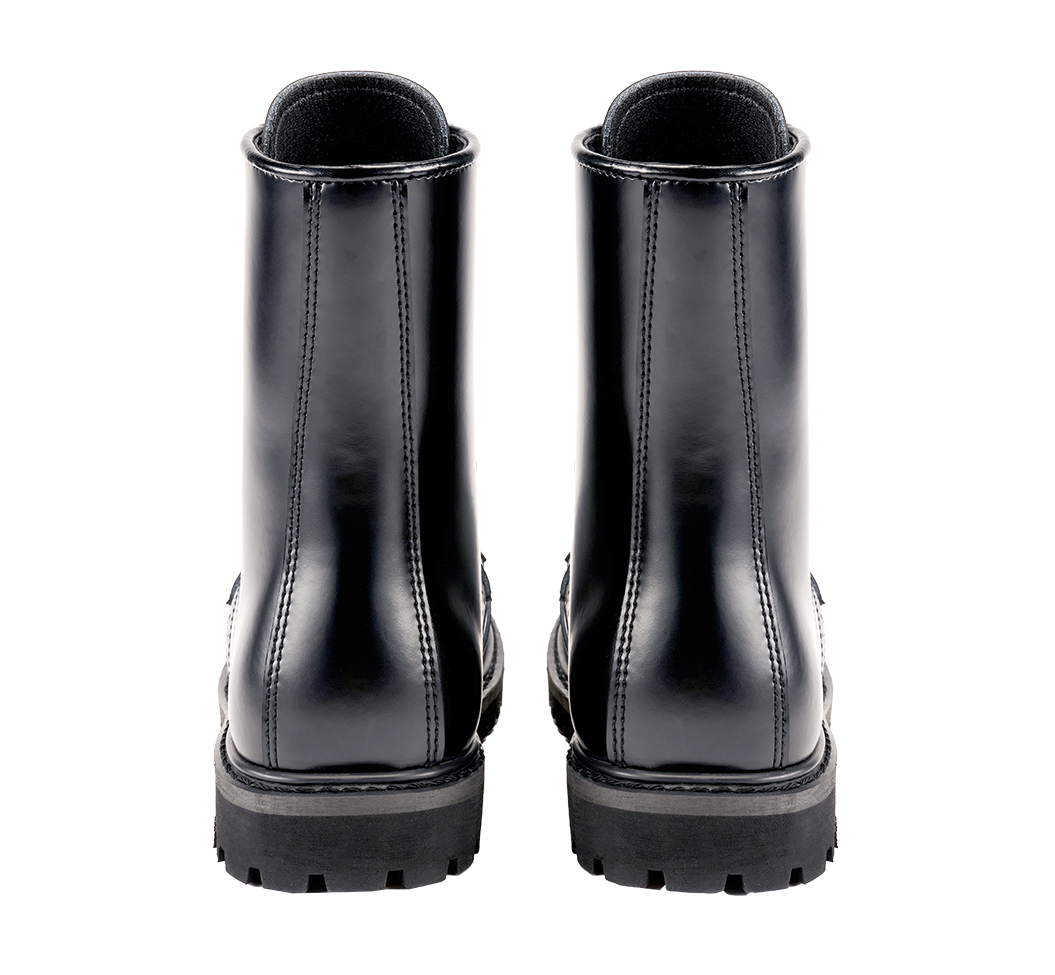 Bocanci Budapester Phantom 10 Eyelet Negru Brandit - Durabilitate la Extrem