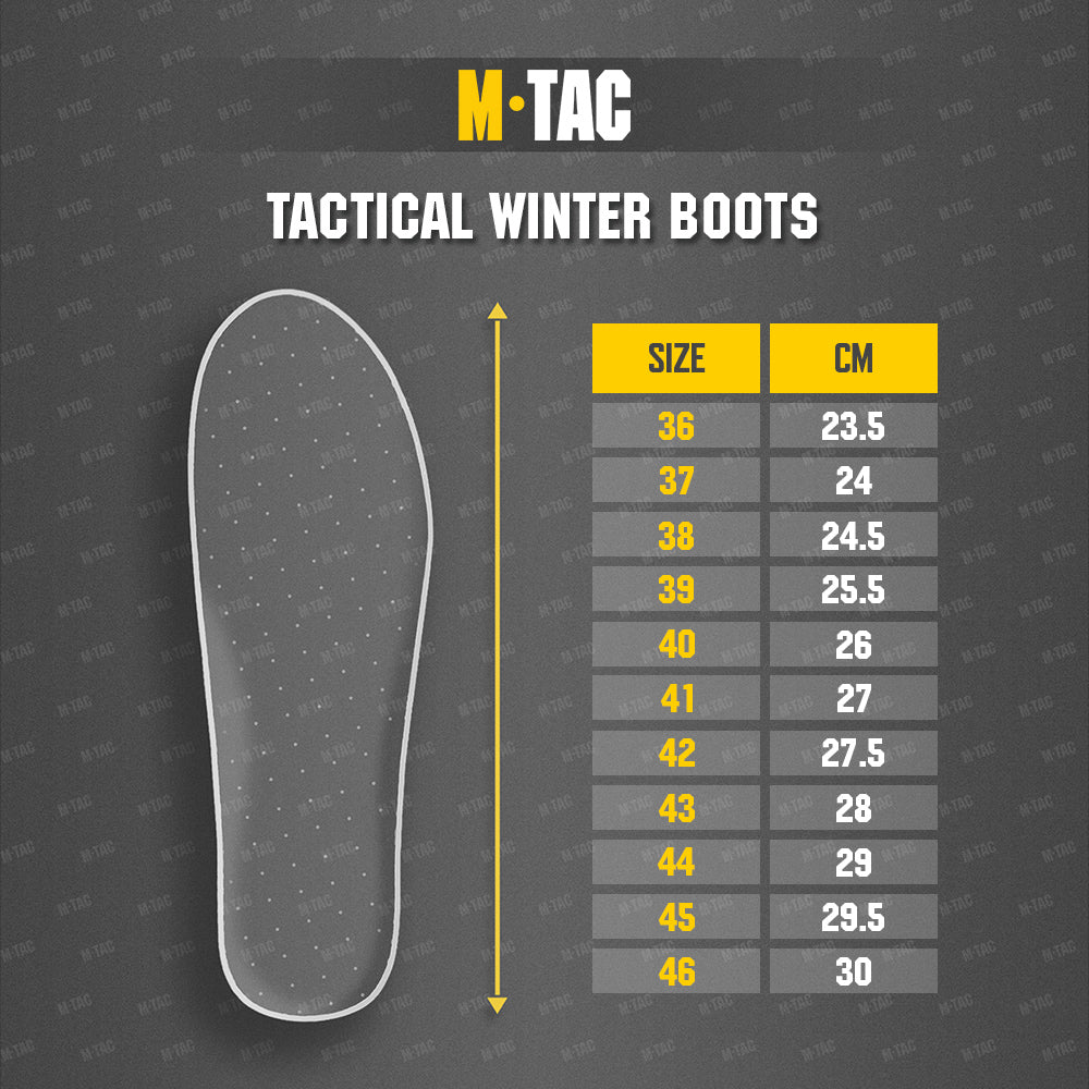 Bocanci Iarnă Tactici M-Tac – Vibram, Primaloft, Coyote