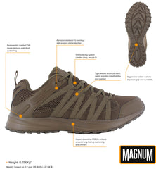 Bocanci Low Cut Storm Trail Lite Coyote Magnum - Extrem de Ușori, Talpă Antiderapantă