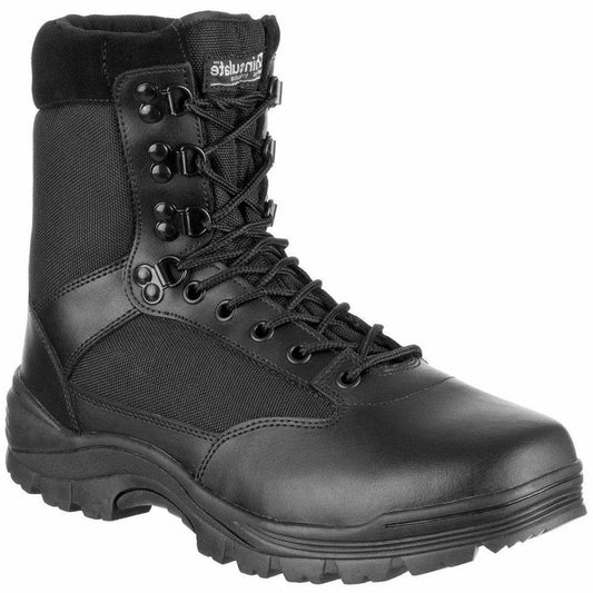Bocanci Mil-Tec SWAT – Thinsulate, Piele și Poliester, Negri