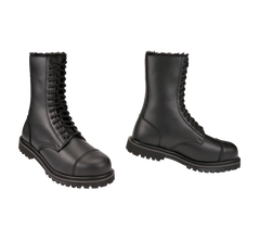 Bocanci Phantom Fur Liner 14 Eye Boot Negru Brandit - Caldura si Mobilitate