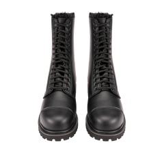 Bocanci Phantom Fur Liner 14 Eye Boot Negru Brandit - Caldura si Mobilitate
