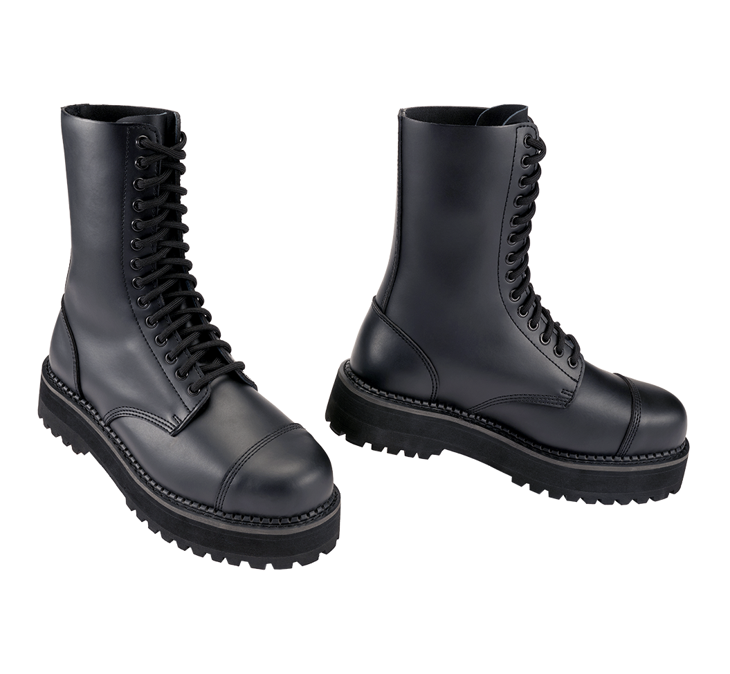 Bocanci Plateau Phantom 14 Eyelet Negru Brandit - Stil Urban Robust