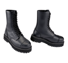Bocanci Plateau Phantom 14 Eyelet Negru Brandit - Stil Urban Robust