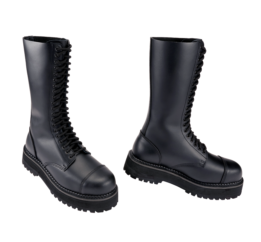 Bocanci Plateau Phantom 20 Eyelet Negru Brandit - Prezență Impunătoare