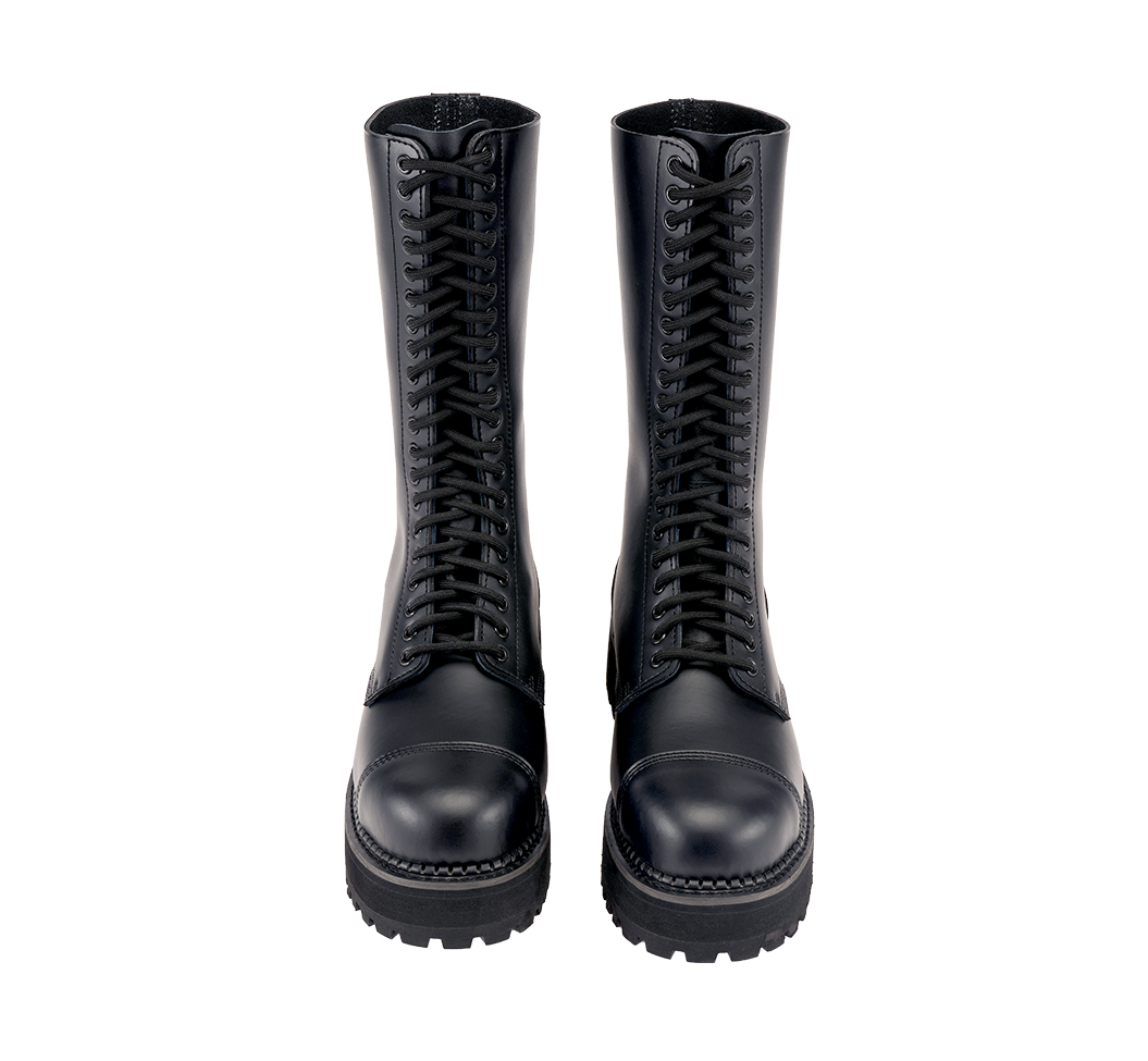 Bocanci Plateau Phantom 20 Eyelet Negru Brandit - Prezență Impunătoare