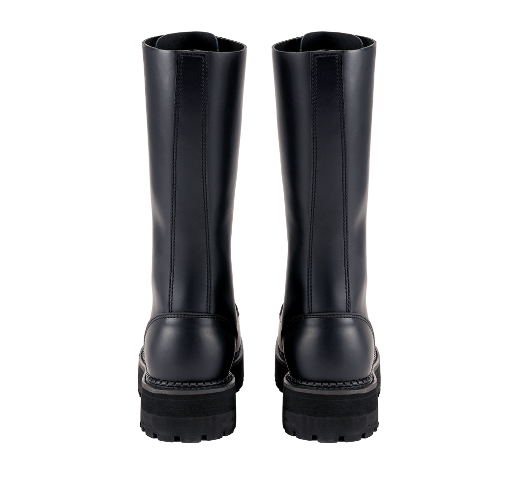 Bocanci Plateau Phantom 20 Eyelet Negru Brandit - Prezență Impunătoare