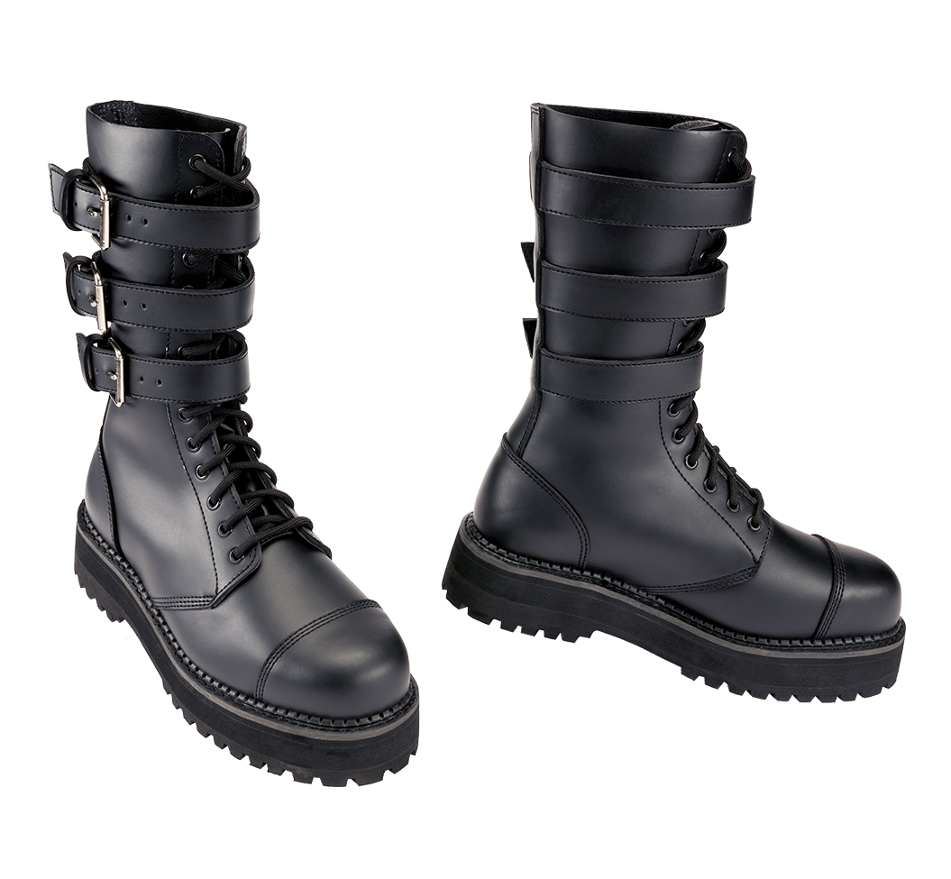 Bocanci Plateau Phantom Buckle Negru Brandit - Stil Urban Distinctiv