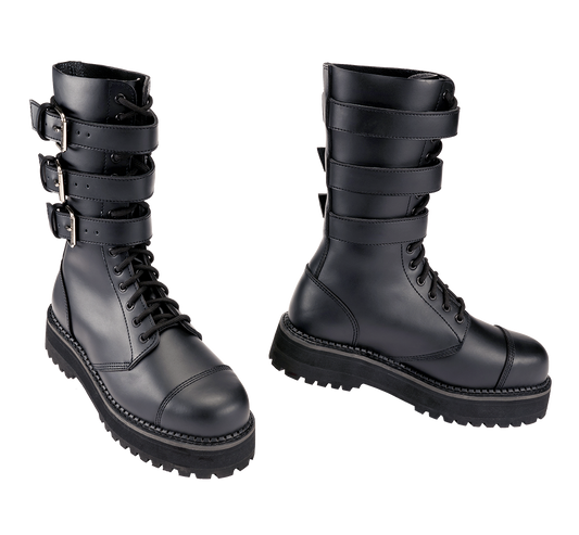 Bocanci Plateau Phantom Buckle Negru Brandit - Stil Urban Distinctiv