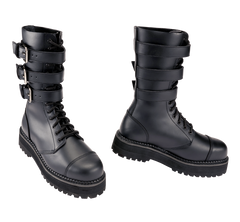 Bocanci Plateau Phantom Buckle Negru Brandit - Stil Urban Distinctiv