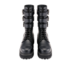 Bocanci Plateau Phantom Buckle Negru Brandit - Stil Urban Distinctiv