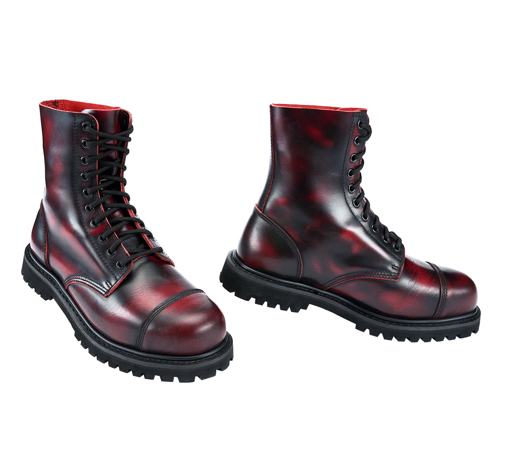 Bocanci Rub Off Phantom 10 Eye Burgundy Red Brandit - Durabilitate si Stil