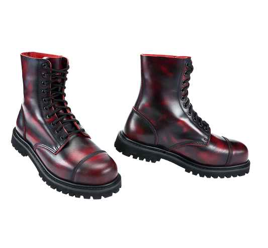 Bocanci Rub Off Phantom 10 Eye Burgundy Red Brandit - Durabilitate si Stil