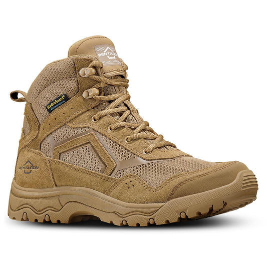 Bocanci Scorpion V2 Suede 6" Boots Coyote Pentagon Tactical - Performanță și Ventilație Optimă în orice Mediu