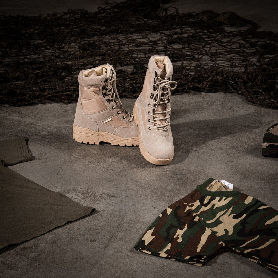 Bocanci Sniper Boots Khaki - Performanță Tactică Fără Compromis