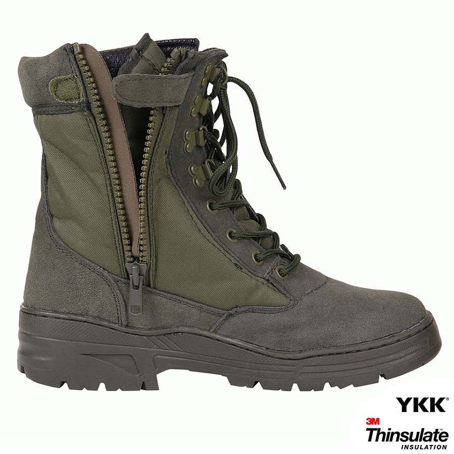 Bocanci Sniper cu Fermoar YKK Verde - Performanță și Confort Rapid