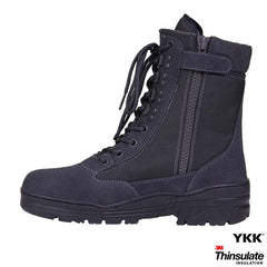 Bocanci Sniper cu Fermoar YKK Wolf Grey - Rapiditate și Rezistență