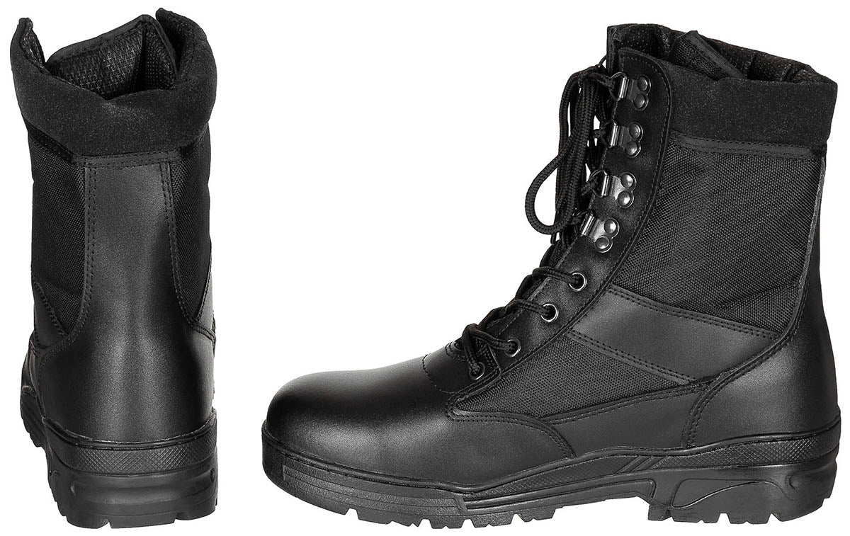 Bocanci Tactical "Security" Negru MFH - Ușori, Respirabili