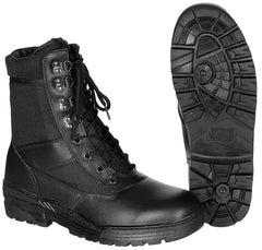 Bocanci Tactical "Security" Negru MFH - Ușori, Respirabili