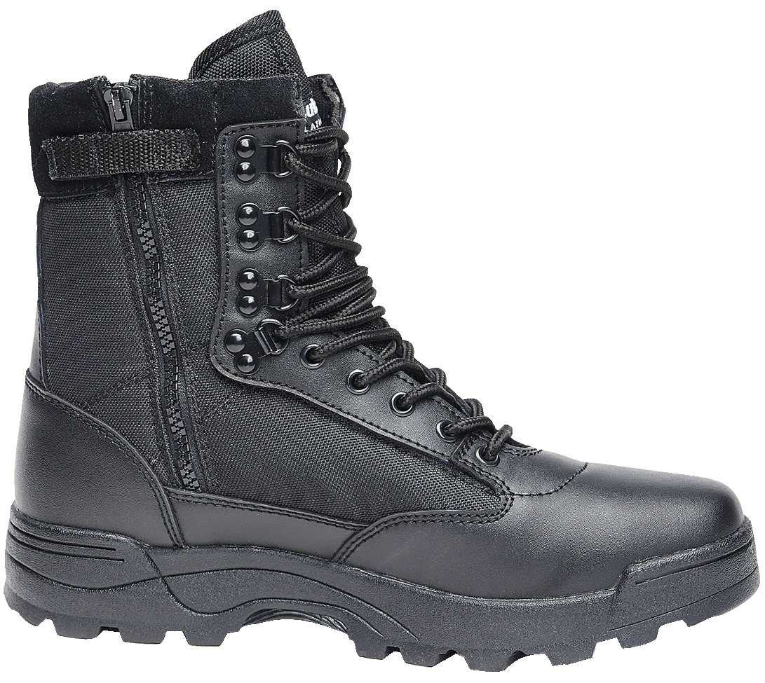 Bocanci Tactical Zipper Negru Brandit - Confort Tactic Zilnic