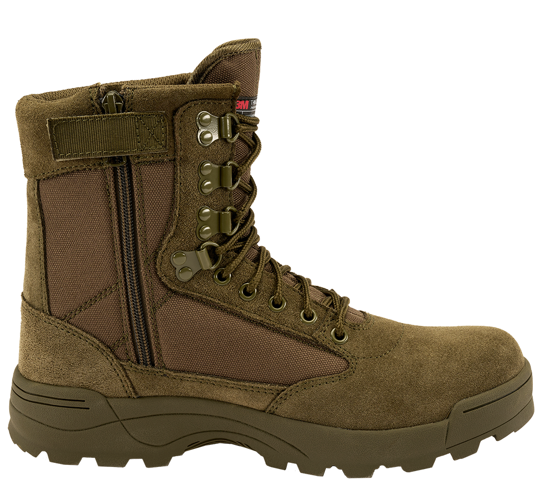 Bocanci Tactical Zipper Olive Brandit - Confort Tactic Superior