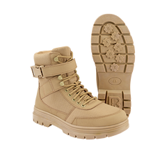 Bocanci Tactici Buckle 8 Eye Camel Brandit - Aderenta si Rezistenta