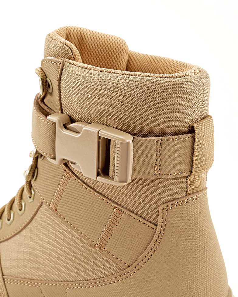 Bocanci Tactici Buckle 8 Eye Camel Brandit - Aderenta si Rezistenta