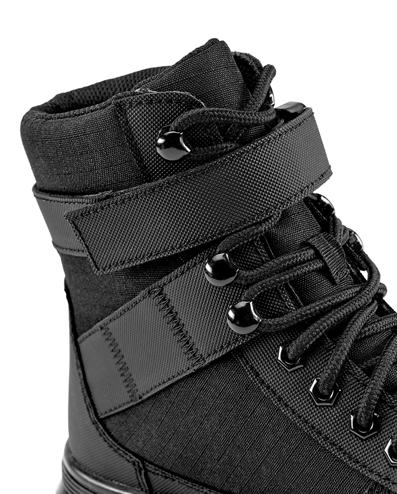 Bocanci Tactici Buckle 8 Eye Negru Brandit - Robustete Garantata