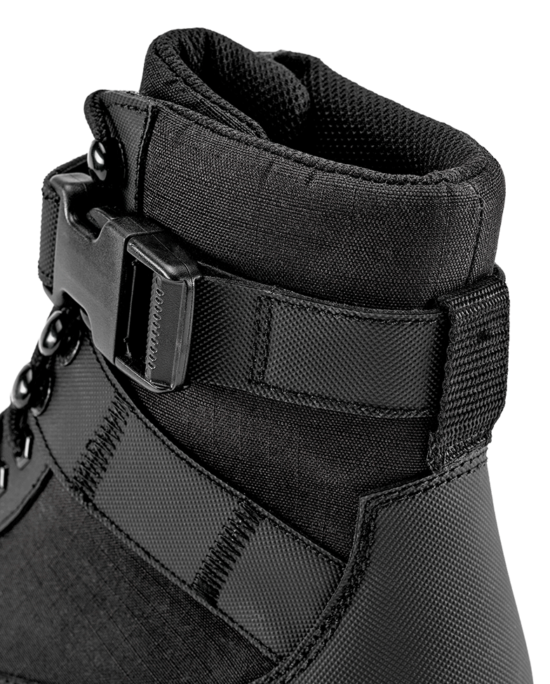 Bocanci Tactici Buckle 8 Eye Negru Brandit - Robustete Garantata