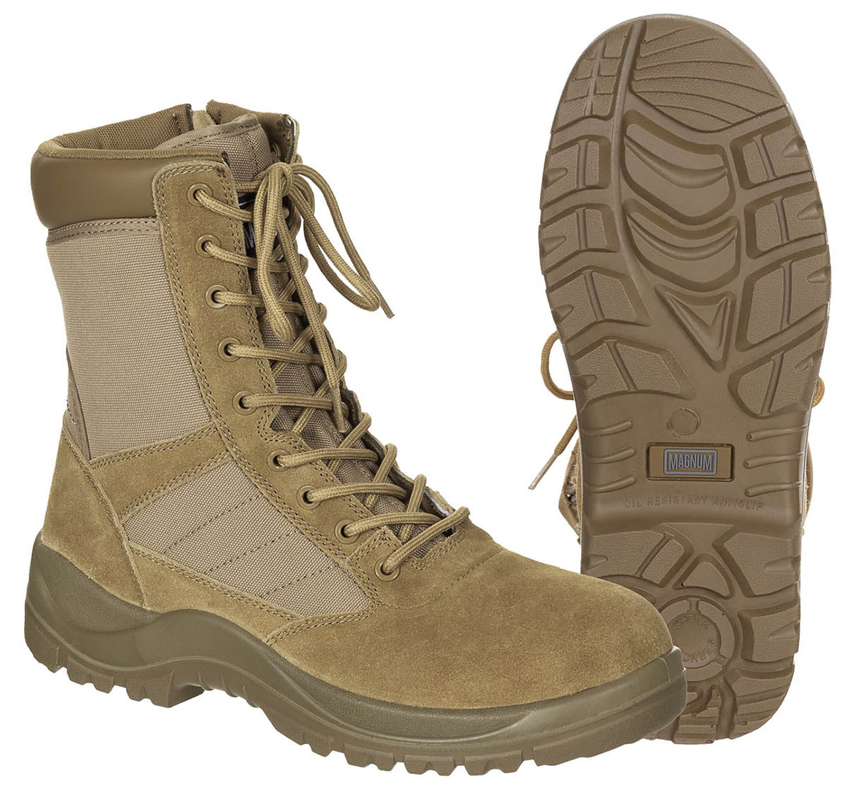 Bocanci Tactici Centurion 8.0 SZ Coyote Magnum - Ușori, Fermoar YKK